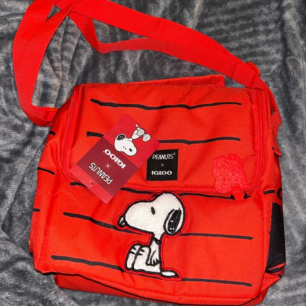 Snoopy lunch bag